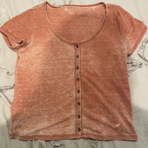 American eagle button down top